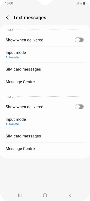 Press Message Centre. Press Message Centre.