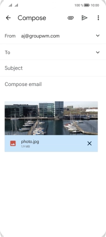 Press the field next to 