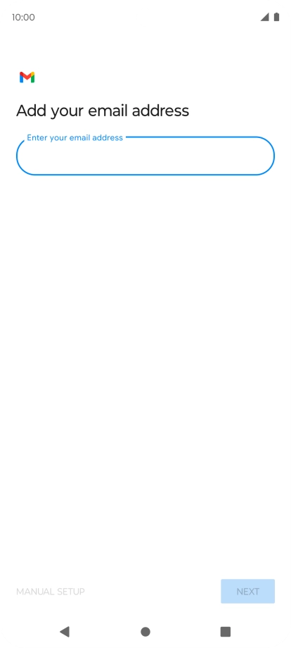 Press the field below 