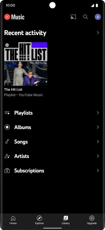 Press the required category and go to the required audio file. Press the required category and go to the required audio file.