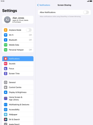 Press the indicator next to Press the indicator next to