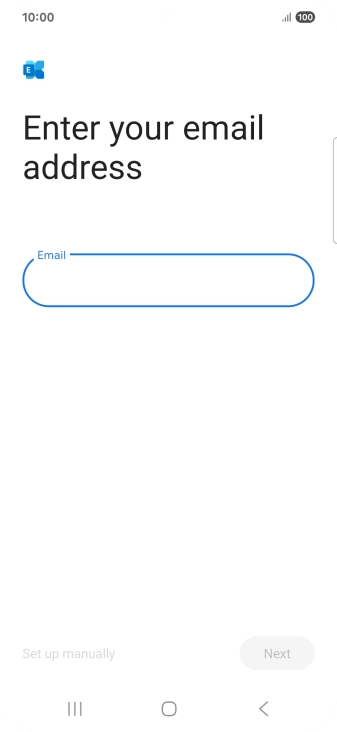 Press the field below 