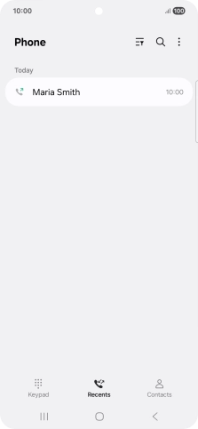 Press the required number.