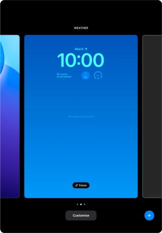 Press Focus. Press Focus.