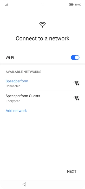 Press NEXT. Press NEXT.