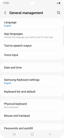 Press Date and time.