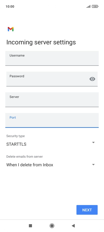 Press the drop down list below Press the drop down list below