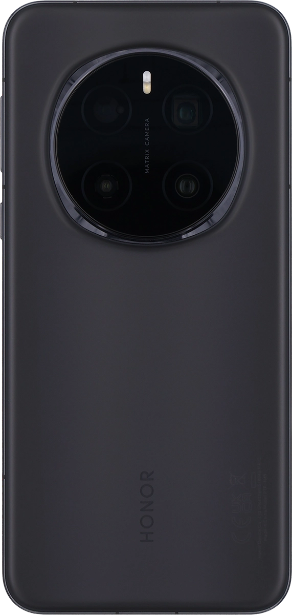 Point the camera lens at the back of your phone at the required object to take a picture or record a video.