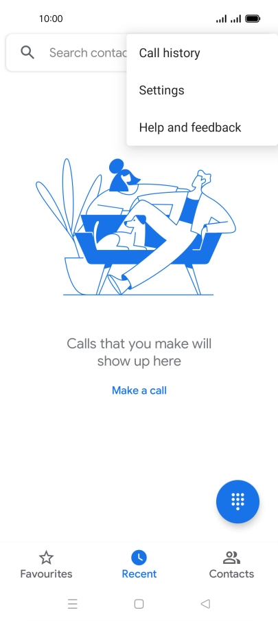 Press Settings. Press Settings.