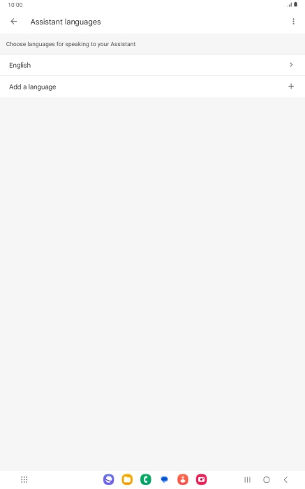 Press the Return key.