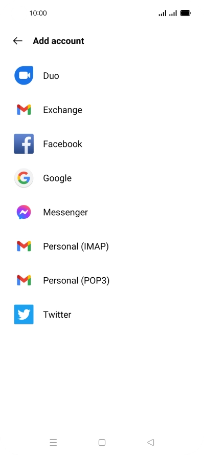 Press Personal (POP3).