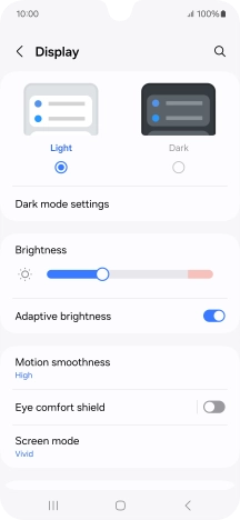 Press Dark. Press Dark.