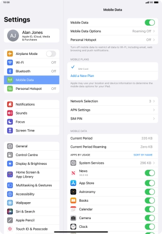Slide your finger upwards starting from the bottom of the screen to return to the home screen.
