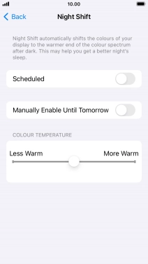 Press the indicator next to Press the indicator next to