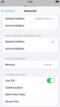 Press Authentication.