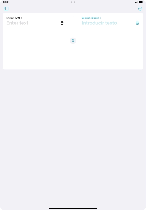 Press the first drop down list.