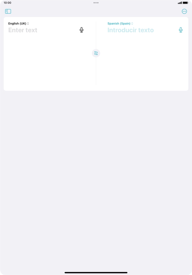 Press the first drop down list.