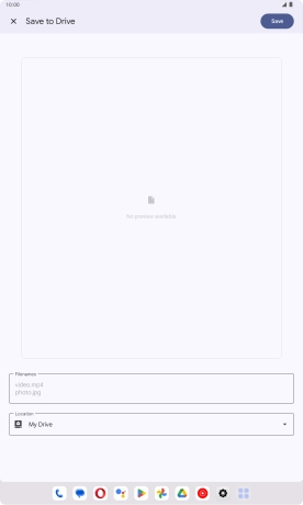 Press the field below 