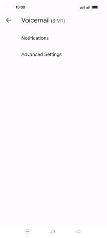 Press Advanced Settings.