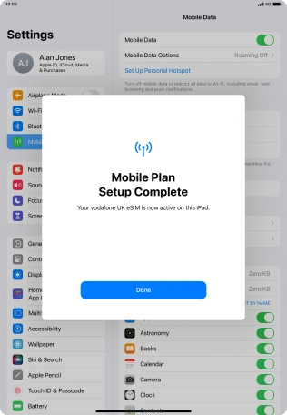 Press Done. Press Done.