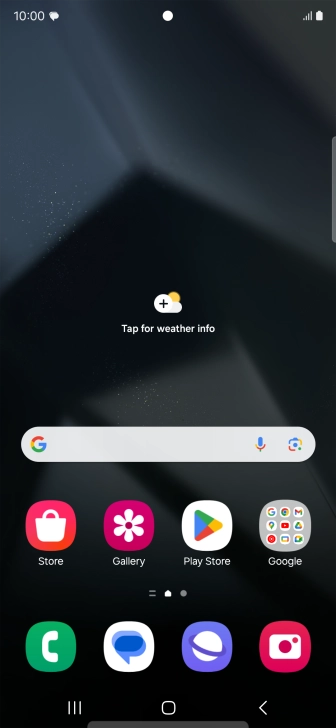 The text/picture message icon shows that you've received a new text or picture message.
