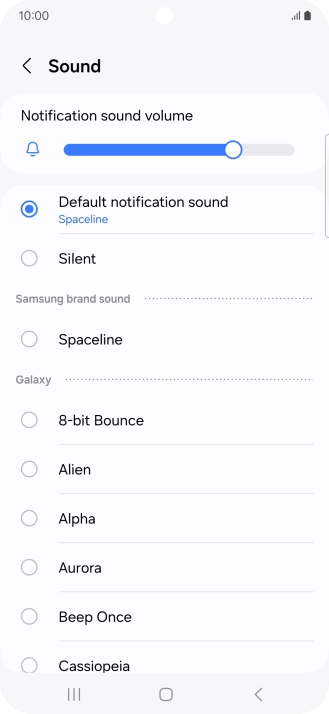 Press the required message tones to hear them.