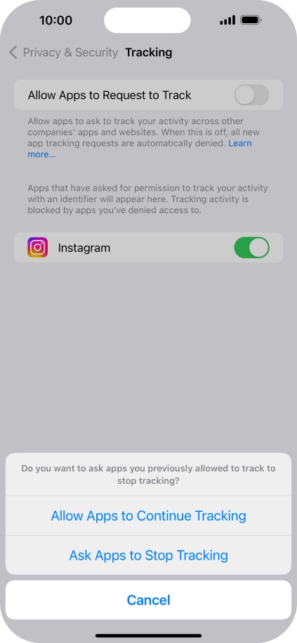 If you turn off the function, press the required setting. If you turn off the function, press the required setting.
