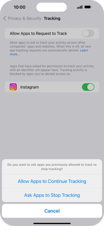 If you turn off the function, press the required setting. If you turn off the function, press the required setting.