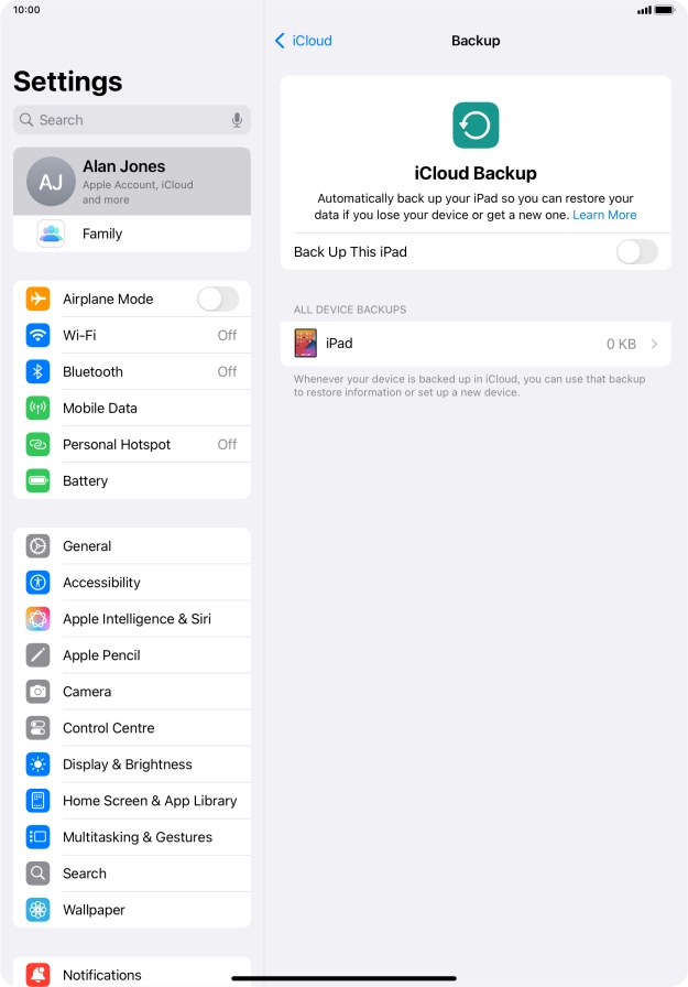 Press the indicator next to Press the indicator next to