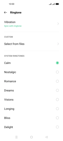 Press Select from files.