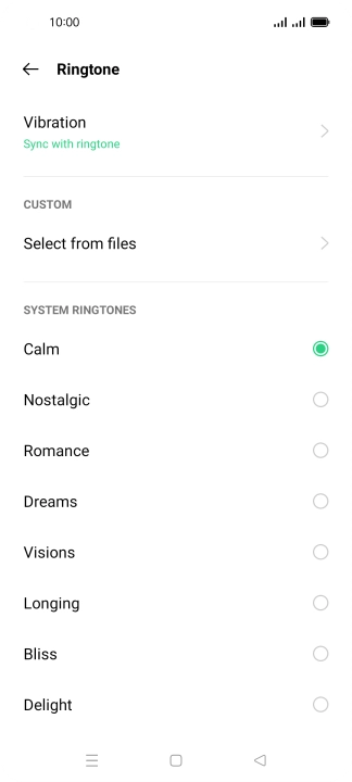 Press Select from files.