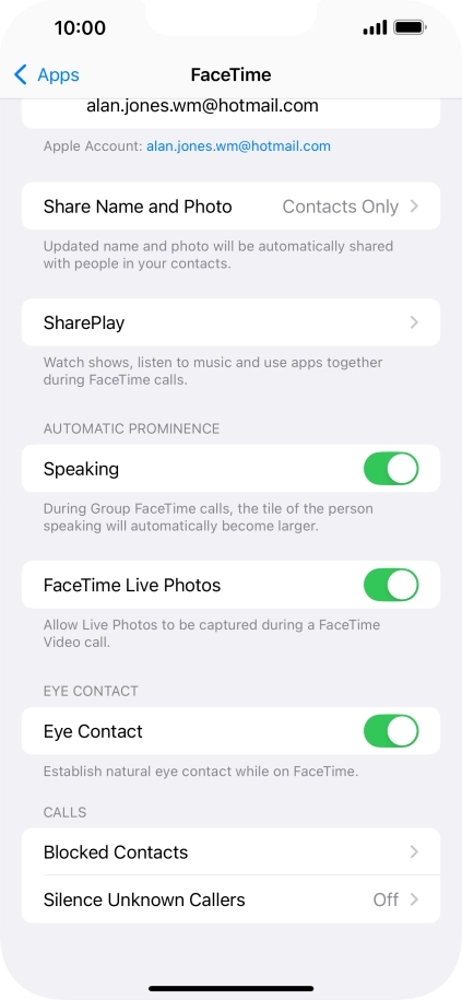 Press SharePlay. Press SharePlay.