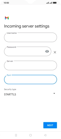 Press the drop down list below Press the drop down list below