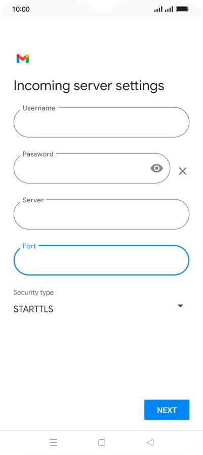 Press the drop down list below Press the drop down list below