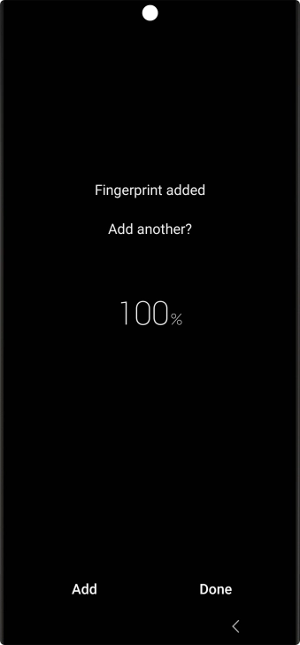 Press Done. Press Done.
