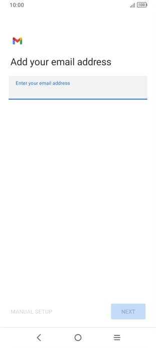 Press the field below 