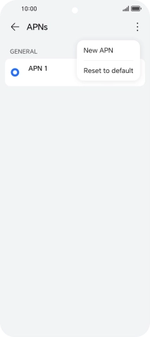 Press New APN.