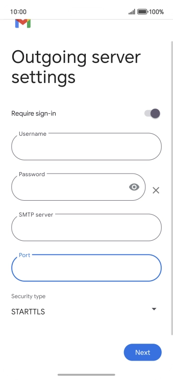 Press the drop down list below 