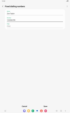 Press PIN2 and key in your PIN2. The default PIN2 is 1111.