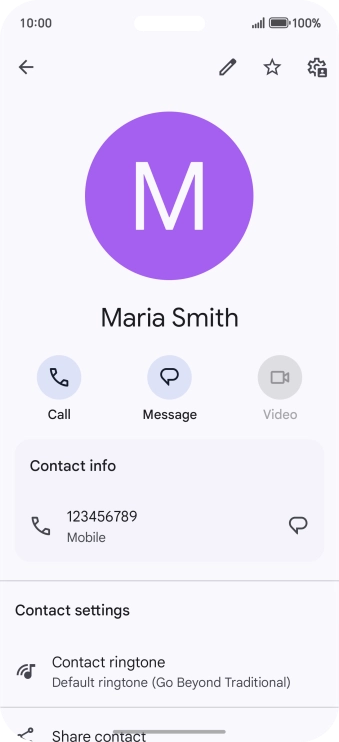 Slide your finger upwards starting from the bottom of the screen to return to the home screen.