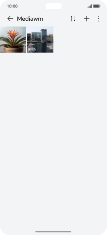 Press and hold any picture or video.