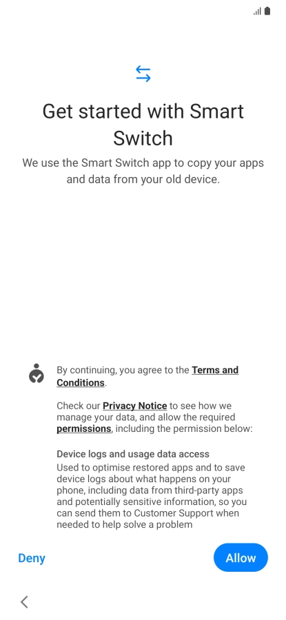 Press Allow. Press Allow.