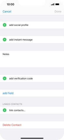 Press link contacts....