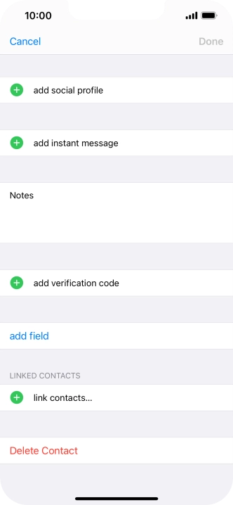 Press link contacts....