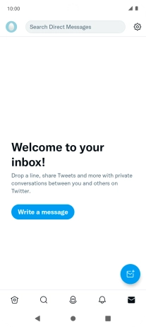 Press the new message icon.