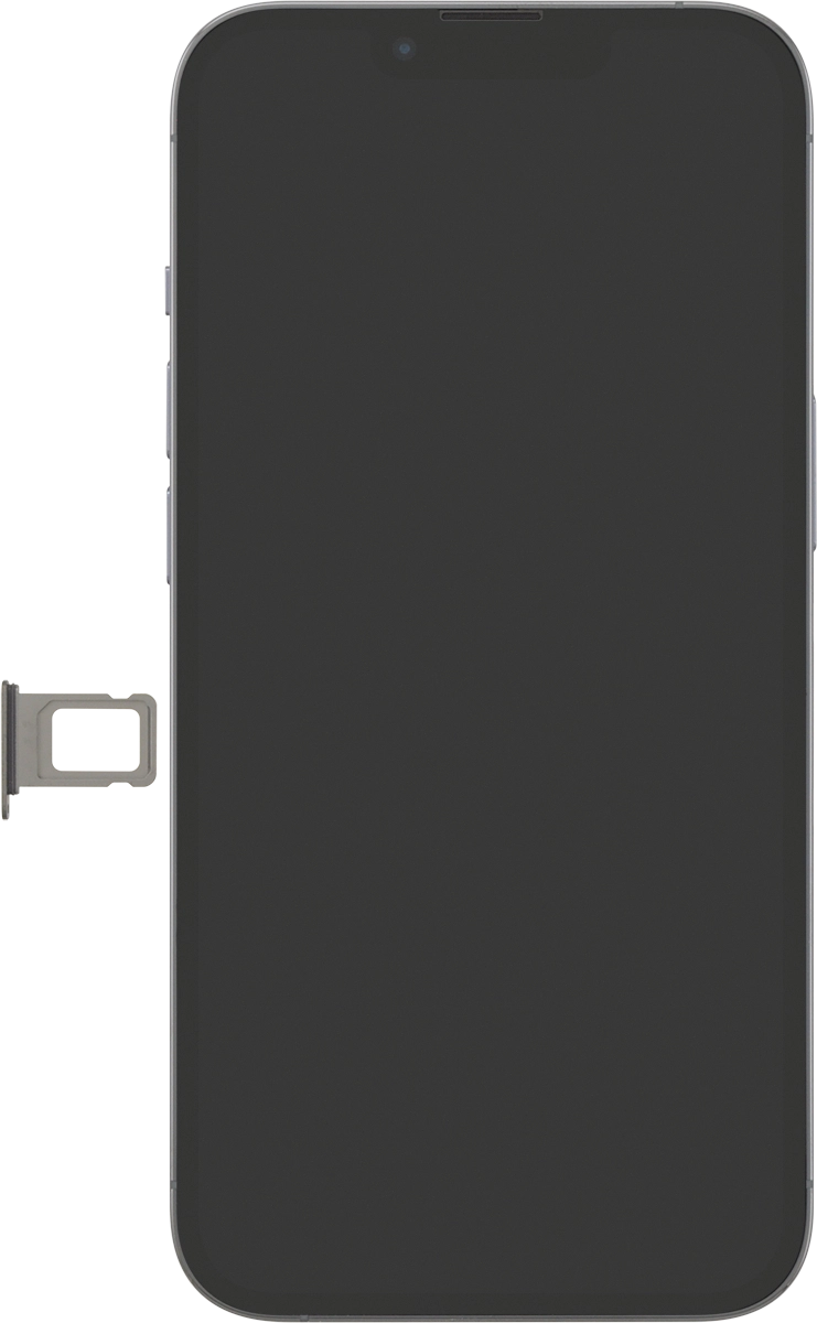 Turn your SIM so the angled corner of the SIM matches the angled corner of the SIM holder.