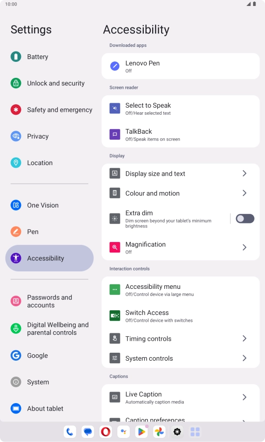 Press the required category below 