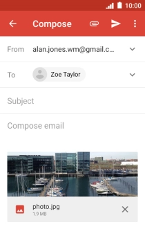 Press Subject and key in the required subject.