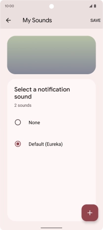 Press the required message tone to hear it.