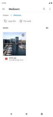 Press the required picture.
